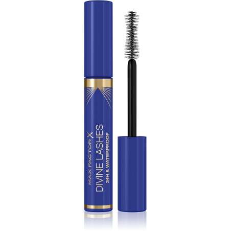 MAX FACTOR DIVINE LASHES WATERPROOF BLACK Спирала за мигли, 9мл