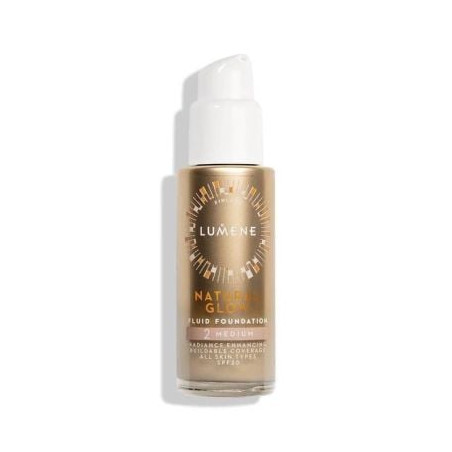 LUMENE VEGAN NATURAL GLOW MEDIUM Озаряващ флуид SPF 20 №2, 30мл.