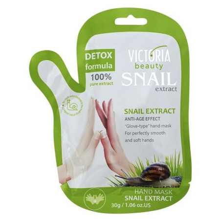 VICTORIA BEAUTY SNAIL EXTRACT Маска за ръце тип ръкавици, 1 чифт