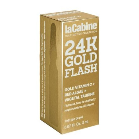 LaCabine 24K GOLD FLASH EFFECT AMPOULE Ампула с 24К злато за моментален лифтинг, 2мл.