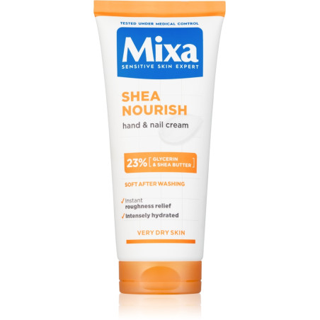 MIXA SHEA NOURISH Крем за ръце за суха и много суха кожа, 100 мл