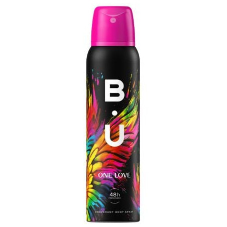 B.U ONE LOVE Дезодорант спрей, 150мл