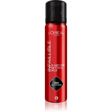 L'OREAL PARIS INFAILLIBLE Фиксиращ спрей за грим, 75мл