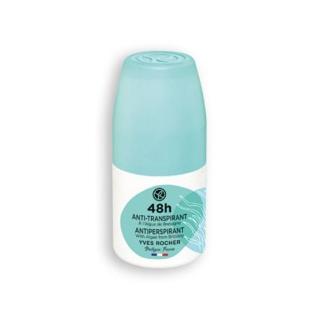 YVES ROCHER Антиперспирант рол он аква 48ч ,50 мл.