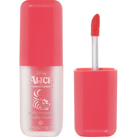 ESSENCE DISNEY ALICE IN WONDERLAND FLUFFY MOUSSE MATTE BLUSH Течен руж 01