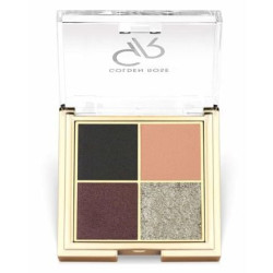 GOLDEN ROSE QUATTRO 01 MIDNIGHT KISS Палитра сенки за очи , 4 х 2,2 гр.