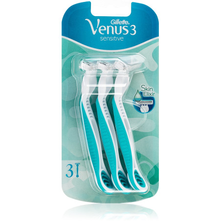 VENUS SENSITIVE 3 Дамска еднократна самобръсначка, 3 бр./оп