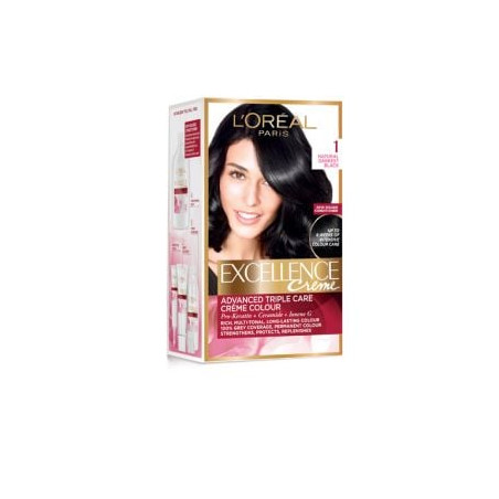 L'OREAL PARIS EXCELLENCE CREME Боя за коса 1 BLACK