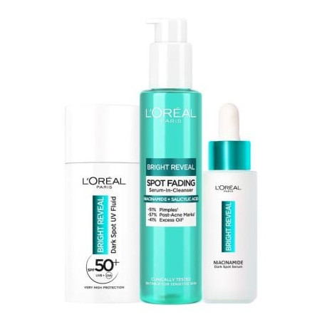 BEAUTY BOX L'OREAL PARIS BRIGHT REVEAL Продукти за лице, 3 части