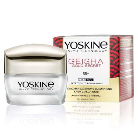 YOSKINE GEISHA GOLD SECRET Дневен/нощен крем 65+, 50мл