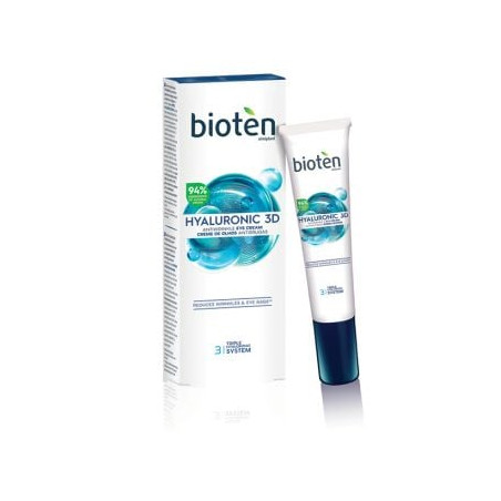 BIOTEN ELMIPLANT HYALURONIC 3D Околоочен крем HYALURONIC ACID, 15 мл.