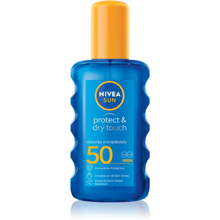 NIVEA Sun Protect & Dry Touch Spray SPF 50+ 200 ml