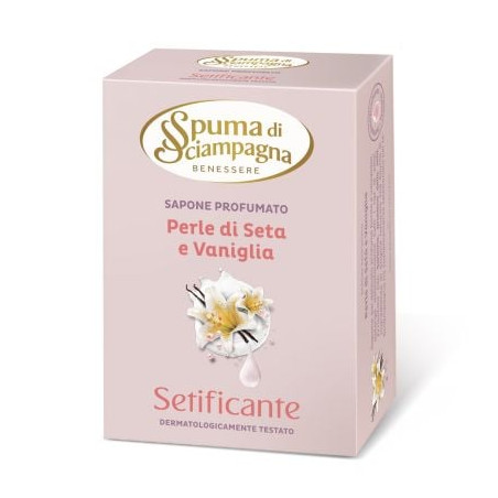 ТОАЛЕТЕН САПУН SETIFICANTE ROSA & VANILLA  SPUMA DI SCIAMPAGNA