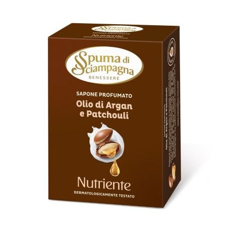 ТОАЛЕТЕН САПУН NUTRIENTE ARGAN & PATCHOULI  SPUMA DI SCIAMPAGNA