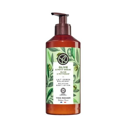 YR BAIN NATURE МЛЯКО ЗА ТЯЛО МАСЛИНА И ПЕТИГРЕН 390МЛ