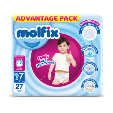 MOLFIX Гащички XXL 7 19+ кг., 27БР
