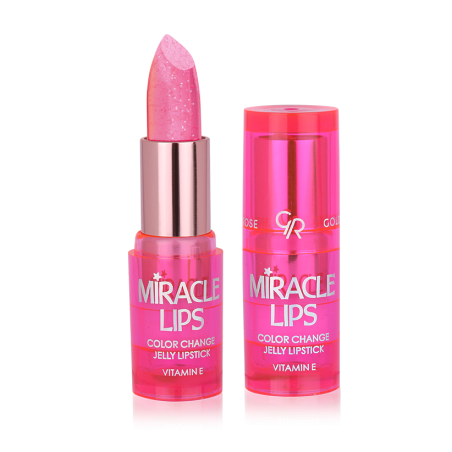 GOLDEN ROSE MIRACLE LIPS Червило с променящ се цвят,101 BERRY PINK, 3,7 гр.