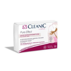 CLEANIC PURE EFFECT Сухи козметични кърпички, 50бр.