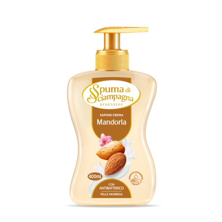 ТЕЧЕН САПУН С ПОМПА IDRATANTE ALMOND MILK SPUMA DI SCIAMPAGNA