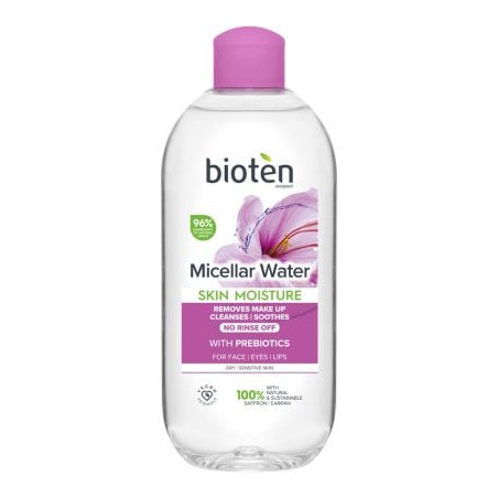 BIOTEN SKIN MOISTURE Мицеларна вода за чувствителна кожа , 400 мл