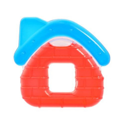 Гризалка Lorelli Baby care - Къщичка, червена