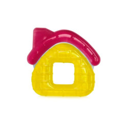 Гризалка Lorelli Baby care - Къщичка, жълта