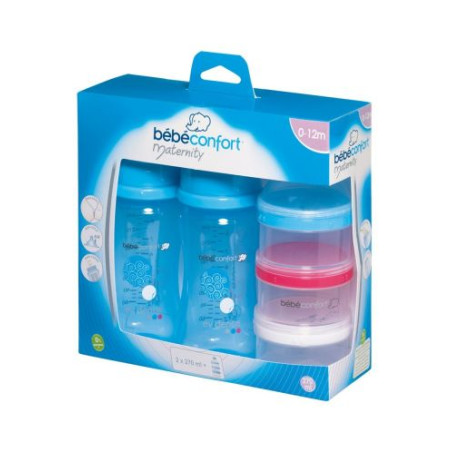 Комплект шишета Bebe Confort - Easy Clip 270 ml, 2 броя
