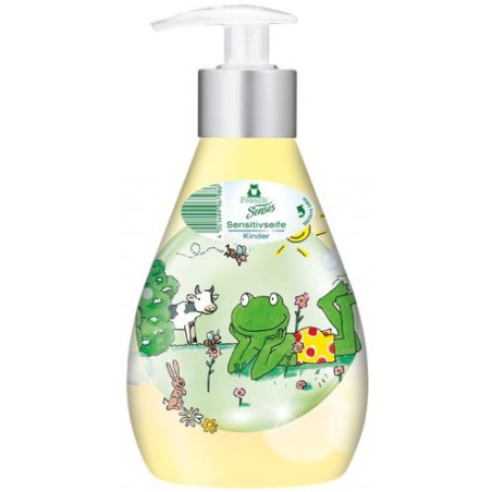 Сапун за деца с помпа Frosch - 300 ml, асортимент