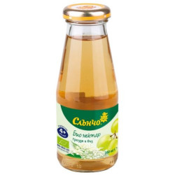 Био нектар Слънчо - Грозде и бъз, 200 ml