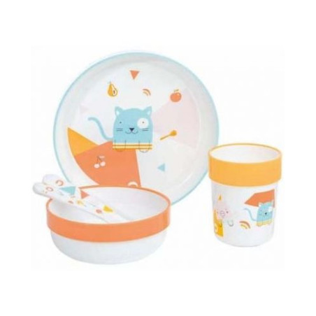 Комплект за хранене Bebe Confort - Domino, 3 части