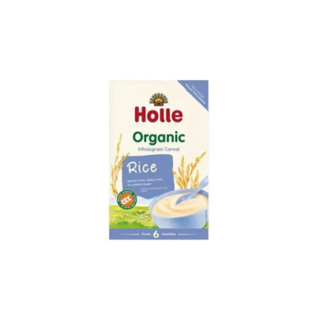 Holle Био пълнозърнеста каша ориз 6+ месеца 250г