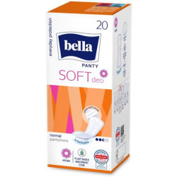 Bella Panty Soft Ежедневни дамски превръзки Deo, 20 броя