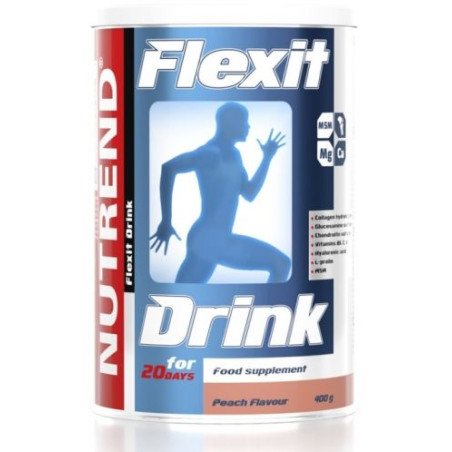 Flexit Drink, праскова, 400 g, Nutrend