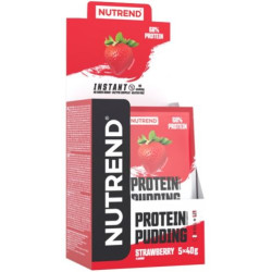 Protein Pudding, ягода, 5 сашета, Nutrend