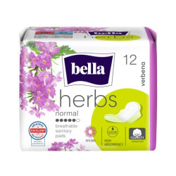 Bella Herbs Дамски превръзки Verbena, 12 броя