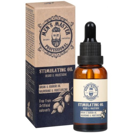 Men's Master Стимулиращо масло за брада и мустаци, 30 ml