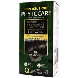 Herbal Time Phytocare Боя за коса, 3N Горчив шоколад