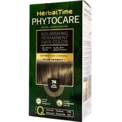 Herbal Time Phytocare Боя за коса, 7N Тъмнорус