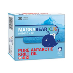 Magnabear Kids, 30 капсули, Magnalabs