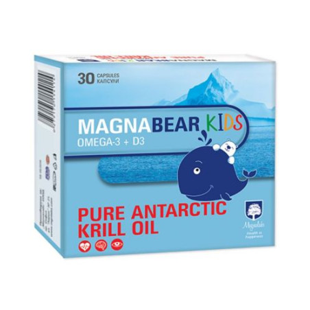 Magnabear Kids, 30 капсули, Magnalabs
