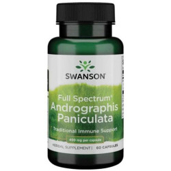 Full Spectrum Andrographis Paniculata, 60 капсули, Swanson