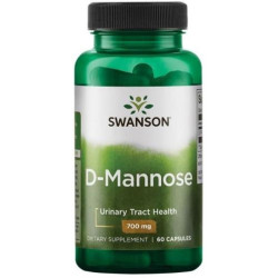 D-Mannose, 700 mg, 60 капсули, Swanson