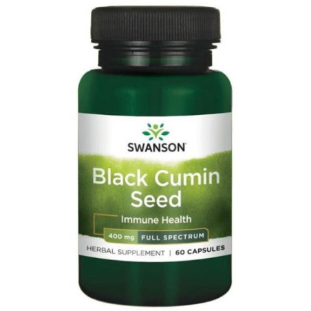 Black Cumin Seed, 400 mg, 60 капсули, Swanson