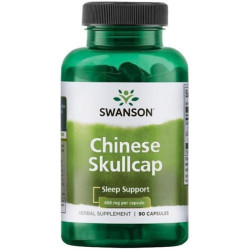 Chinese Skullcap, 400 mg, 90 капсули, Swanson
