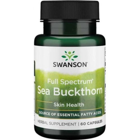 Full Spectrum Sea Buckthorn, 60 капсули, Swanson