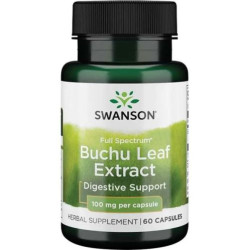 Full Spectrum Buchu Leaf Extract, 100 mg, 60 капсули, Swanson