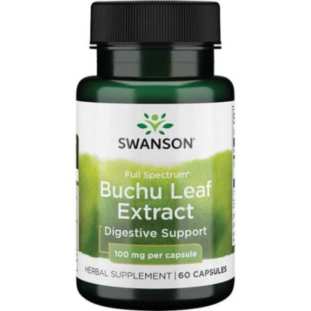 Full Spectrum Buchu Leaf Extract, 100 mg, 60 капсули, Swanson