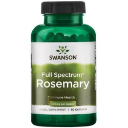 Full Spectrum Rosemary, 400 mg, 90 капсули, Swanson