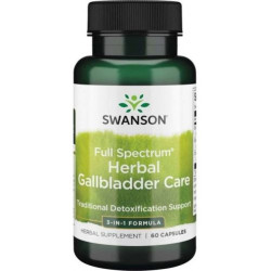 Full Spectrum Herbal Gallbladder Care, 60 капсули, Swanson