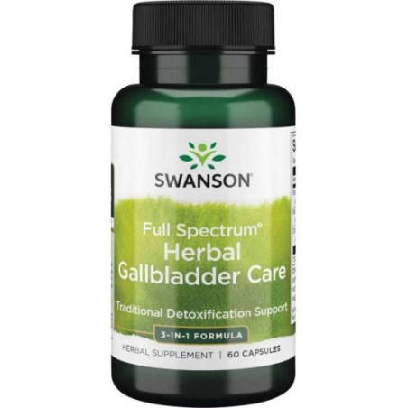 Full Spectrum Herbal Gallbladder Care, 60 капсули, Swanson